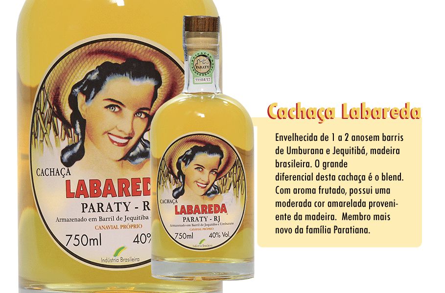 Cachaça Labareda 750ml