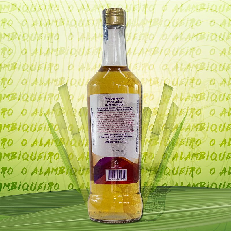 Cachaça Wiba Blend de Carvalhos 700ml