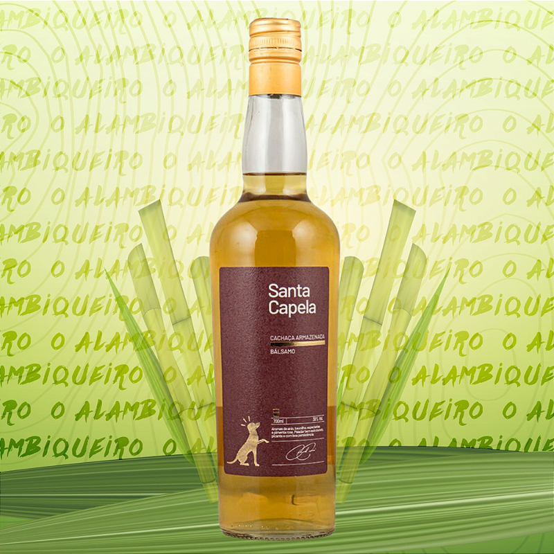 Cachaça Santa Capela Bálsamo 700ml