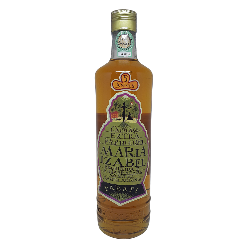 Cachaça Maria Izabel Carvalho 05 anos 700ml