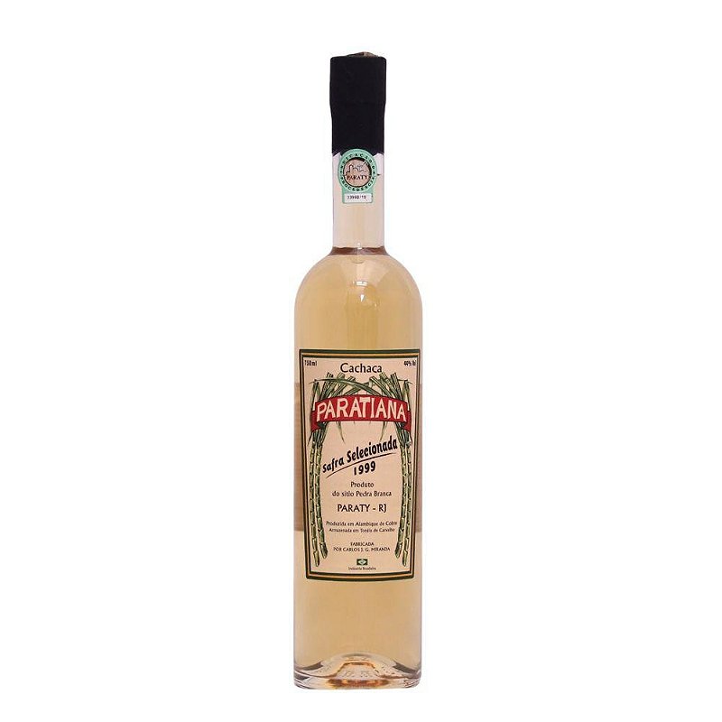 Cachaça Paratiana Safra Selecionada 1999 750ml