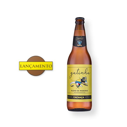 Cachaça Companheira Gatinha 600ml