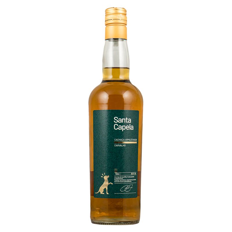 Cachaça Santa Capela Carvalho 700ml