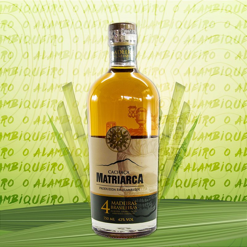 Cachaça Matriarca 4 Maderias 750ml