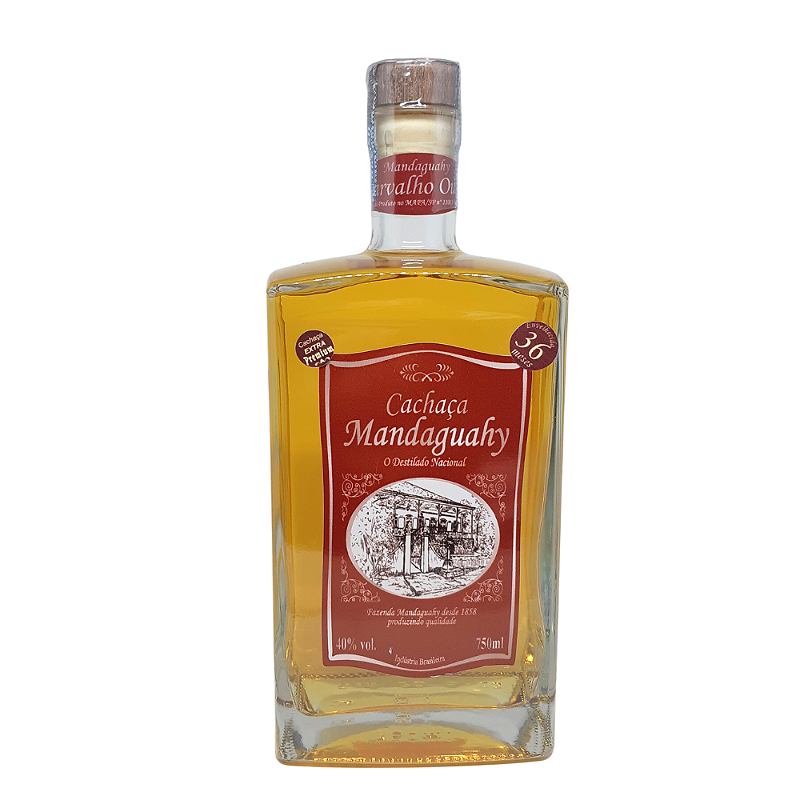 Cachaça Mandaguahy Carvalho Americano 03 anos 750ml