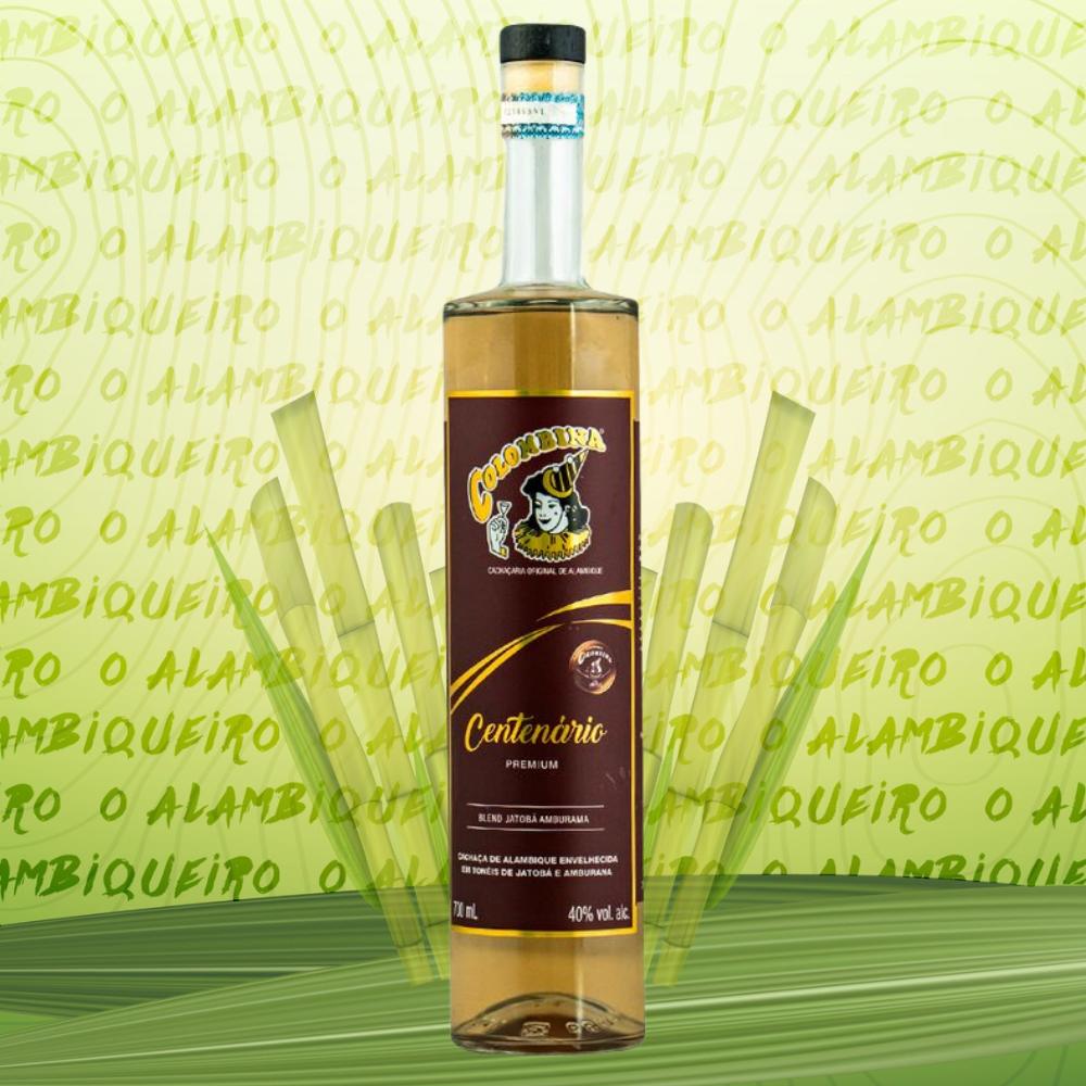 Cachaça Colombina Centenário Premium Jatobá e Amburana 700ml