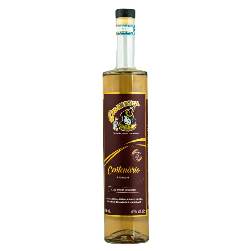 Cachaça Colombina Centenário Premium Jatobá e Amburana 700ml