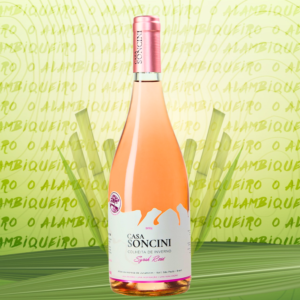 スーツファンタジーRIMAN Sommelier Roze 1 2 DVD Vinho Casa Soncini Syrah Rosé 2024 – O Alambiqueiro