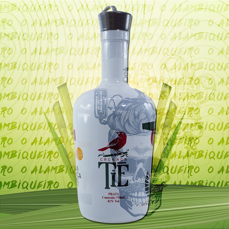 Cachaça Tie Prata Edição Comemorativa 750ml