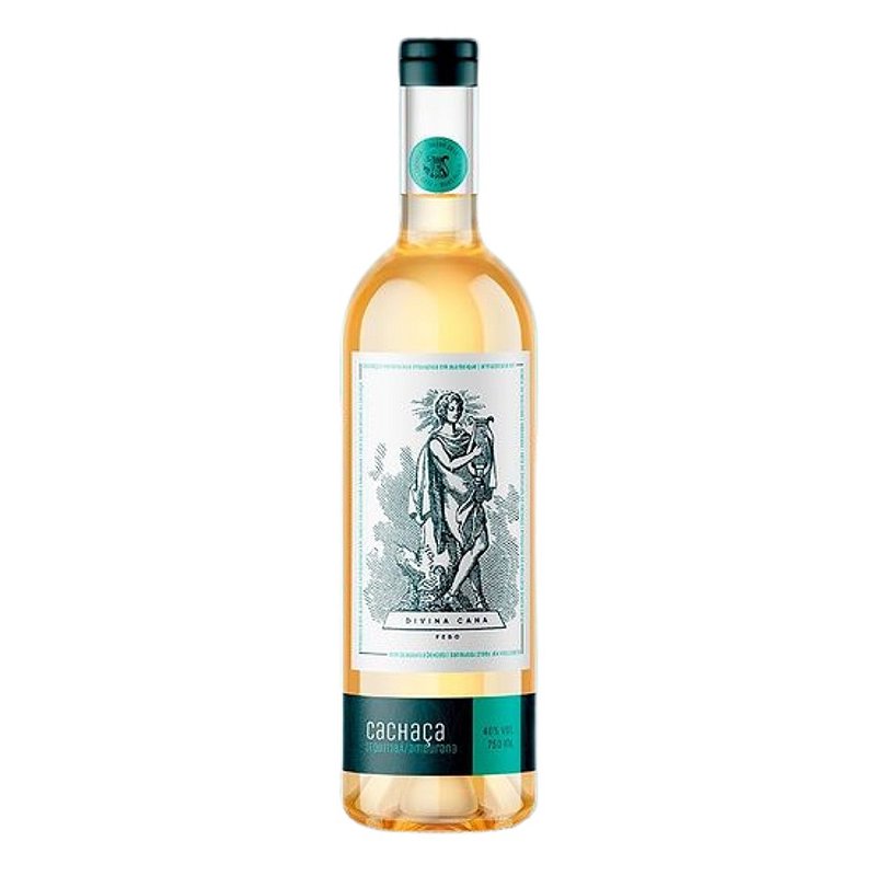 Cachaça Divina Cana Febo Jequitibá e Amburana 750ml