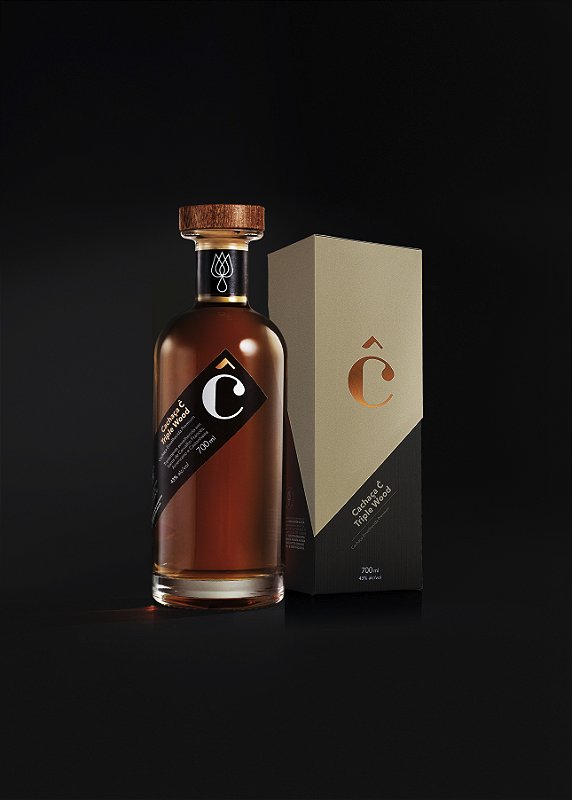 Cachaça Cê Triple Wood 700ml