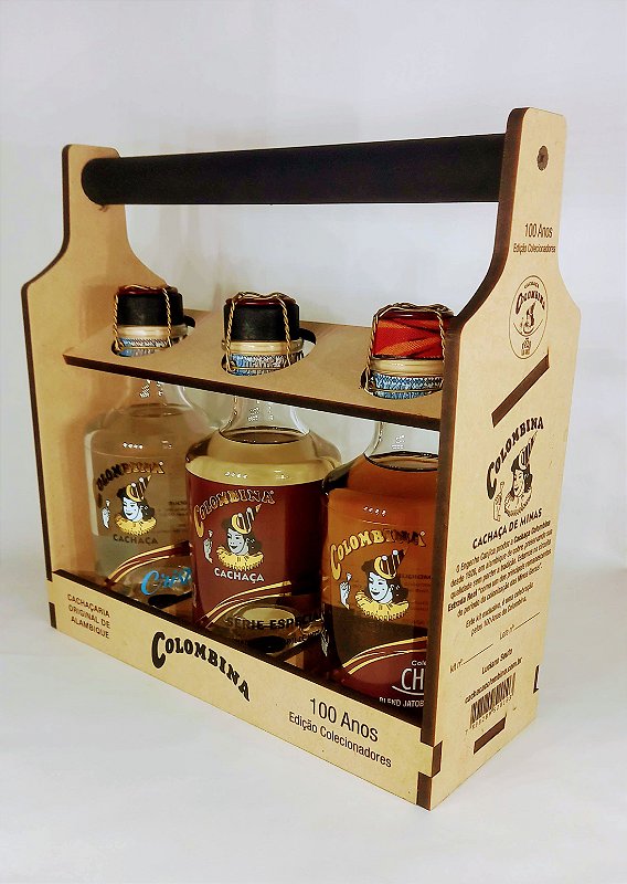 Kit Cachaça Colombina 100 ANOS