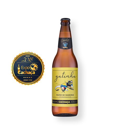 Cachaça Companheira Gatinha 600ml
