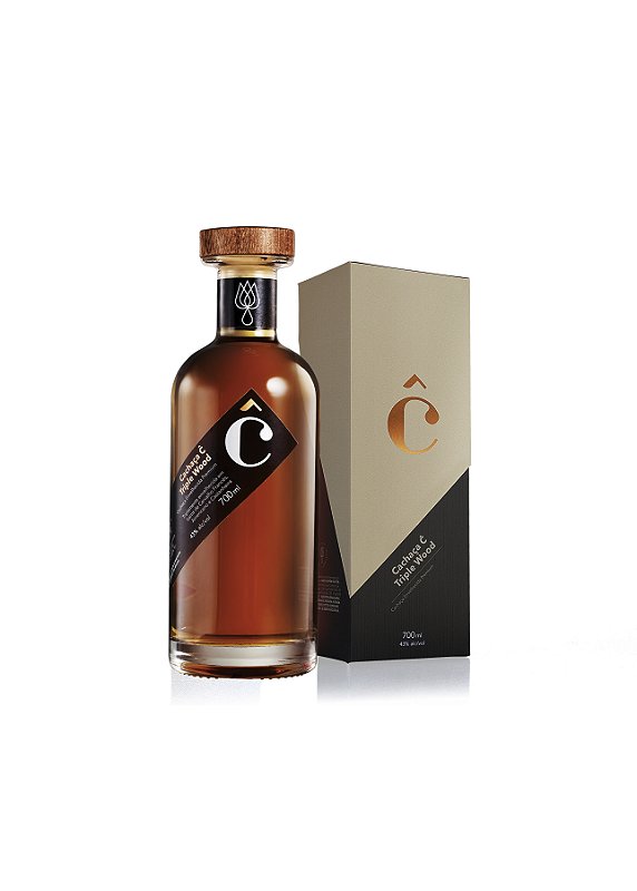 Cachaça Cê Triple Wood 700ml