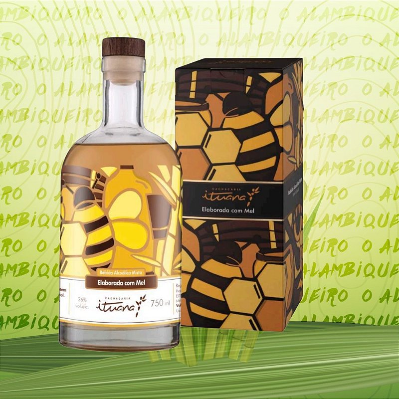 Cachaça Ituana Mix Mel 750ml