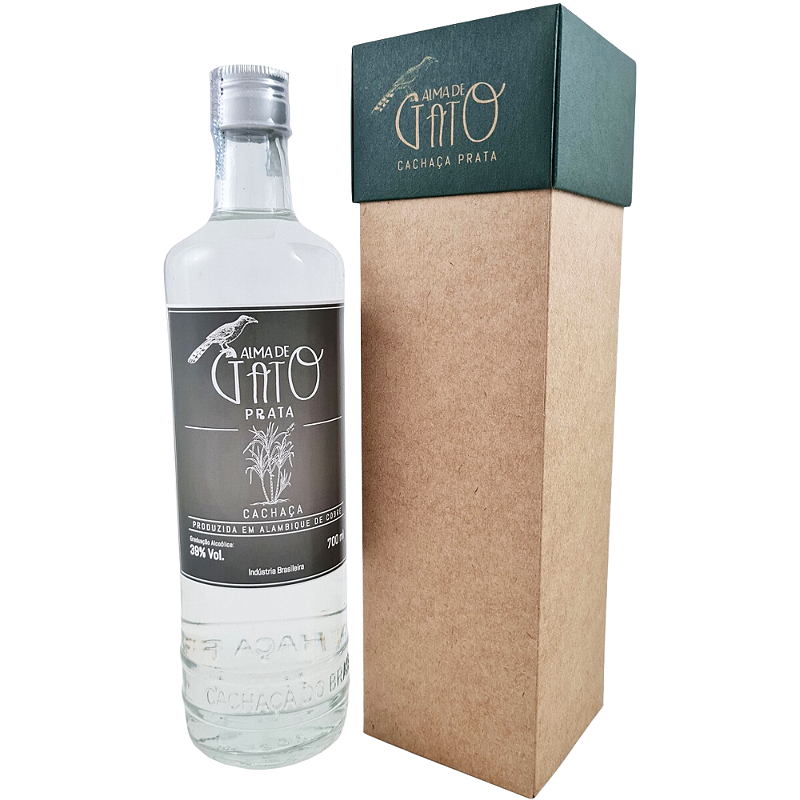 Cachaça Alma de Gato Prata 700ml