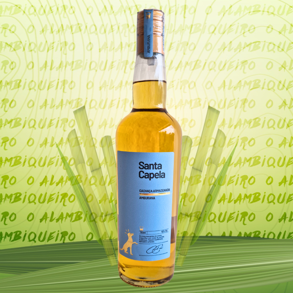Cachaça Santa Capela Amburana 700ml