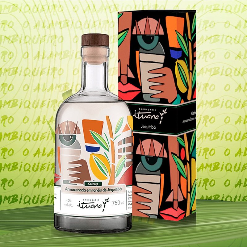 Cachaça Ituana Prata Jequitibá 750ml