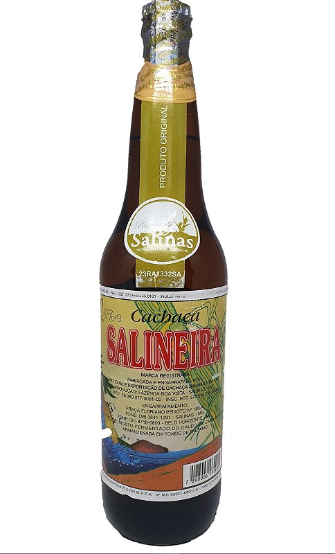 Cachaça Salineira 600ml