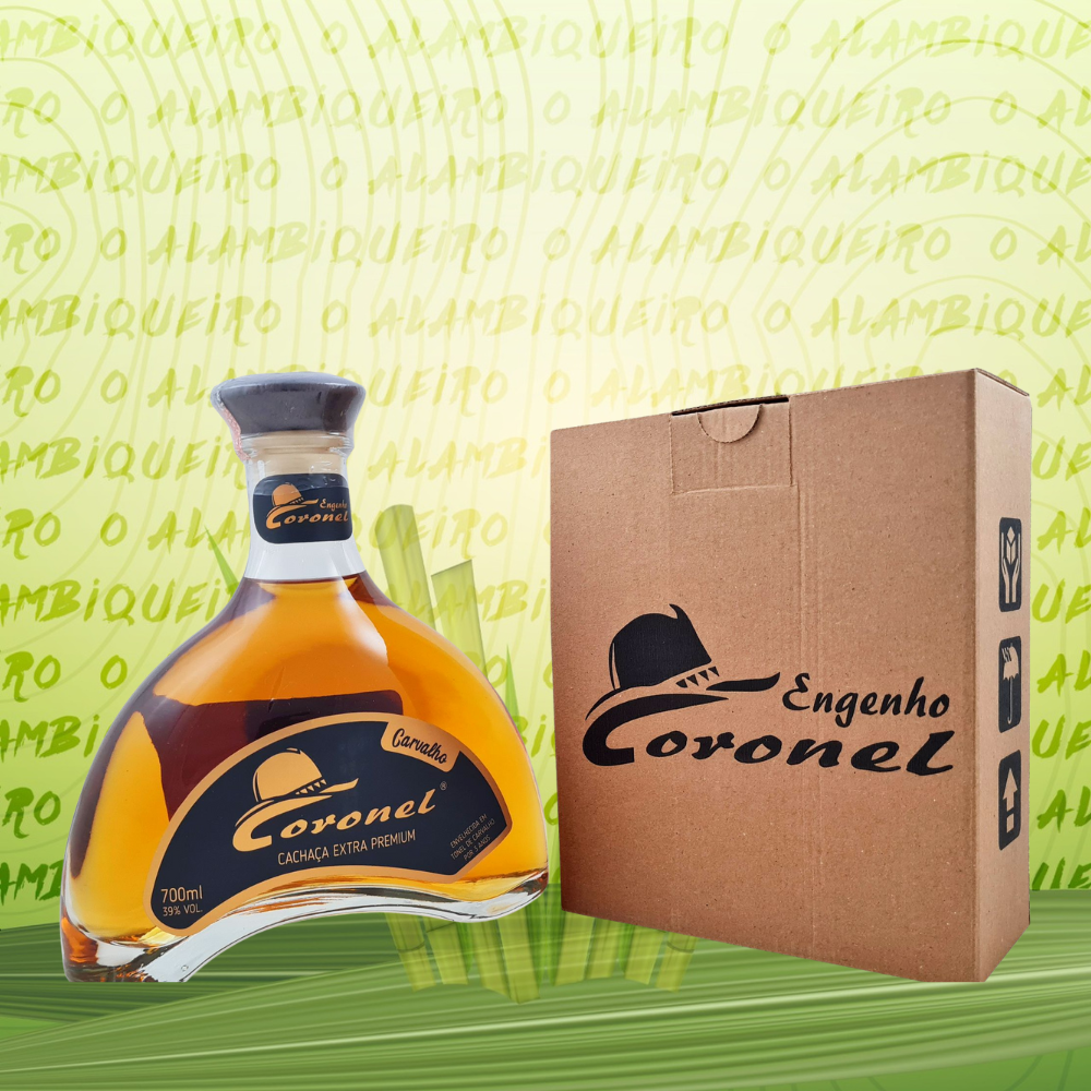 Cachaça Engenho Coronel Carvalho Extra Premium 700ml