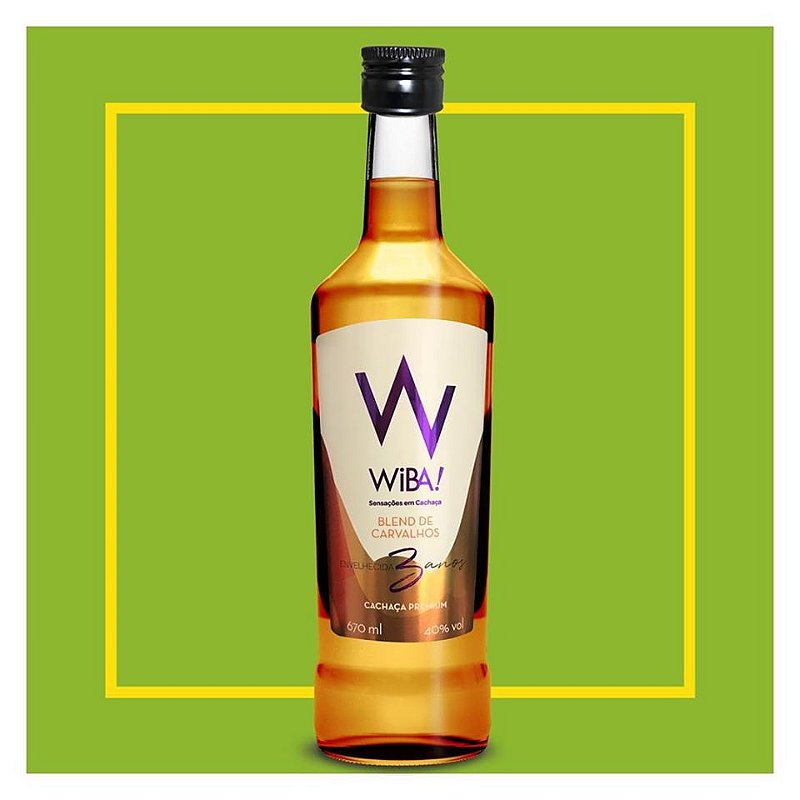 Cachaça Wiba! Blend de Carvalhos Premium 700ml