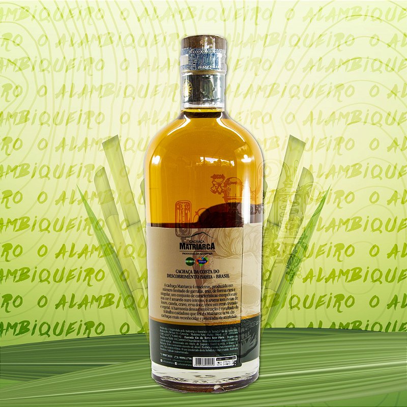 Cachaça Matriarca 4 Maderias 750ml