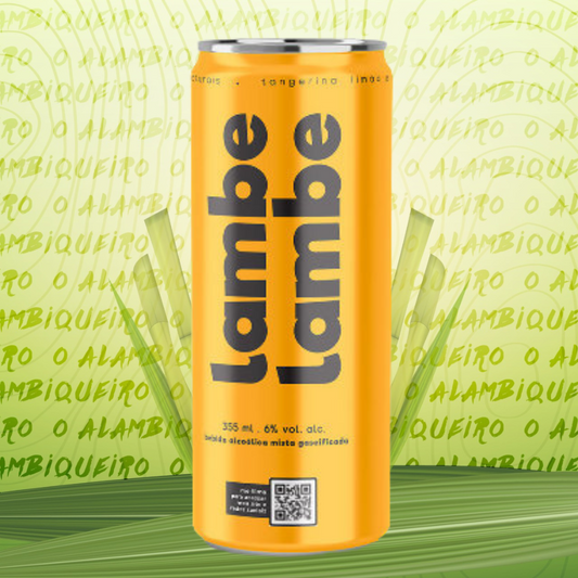 Drink Lambe Lambe Tangerina Limão e Sal 355ml