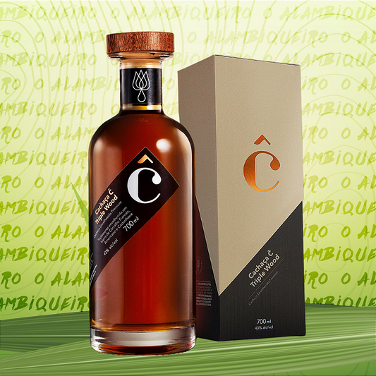 Cachaça Cê Triple Wood 700ml