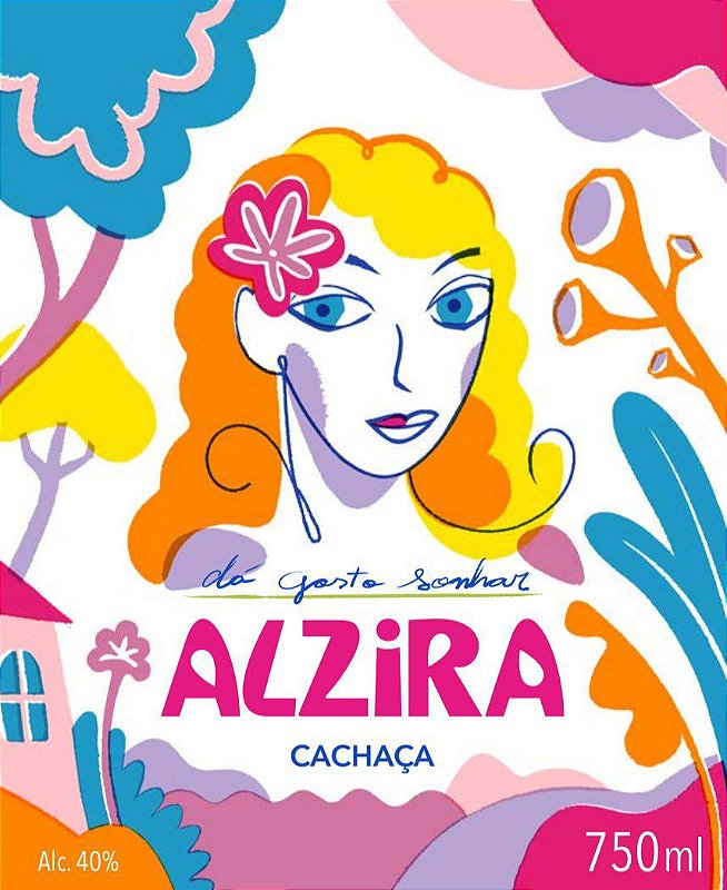 Cachaça Alzira 750ml