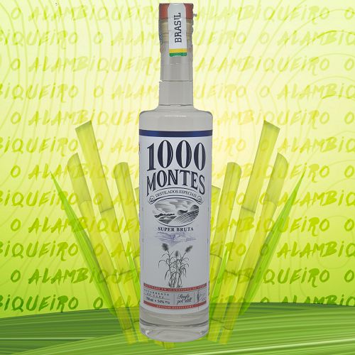 Aguardente 1000 Montes Super Bruta 700ml