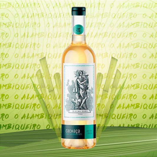 Cachaça Divina Cana Febo Jequitibá e Amburana 750ml