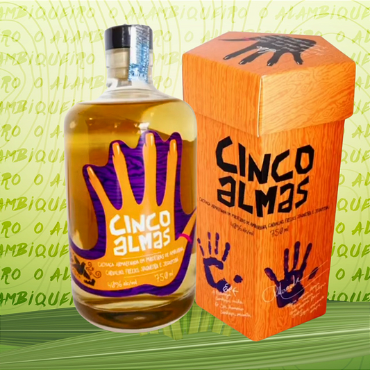 Cachaça Cinco Almas 750ml