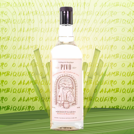 Cachaça Pivô Prata 980ml