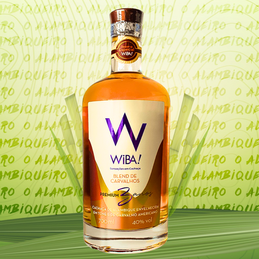 Cachaça Wiba Premium Wiba! 3 Anos Reserva Especial 700ml