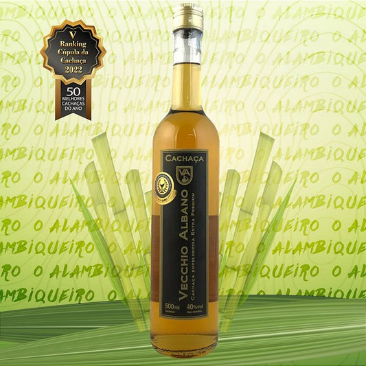 Cachaça Vecchio Albano Extra Premium 500ml