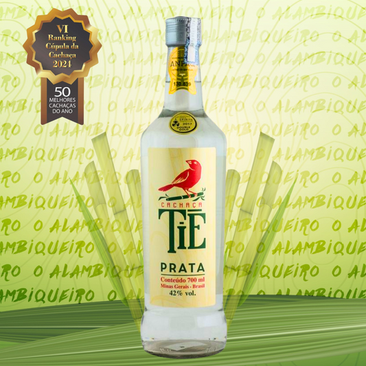 Cachaça Tiê Prata 700ml