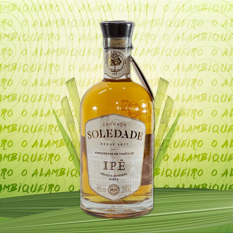Cachaça Soledade Ipê 750ml