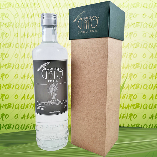 Cachaça Alma de Gato Prata 700ml